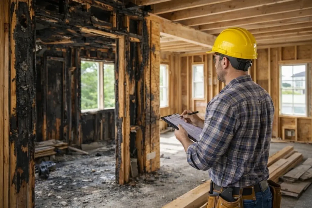 What to Expect When Rebuilding a Fire-Damaged Home