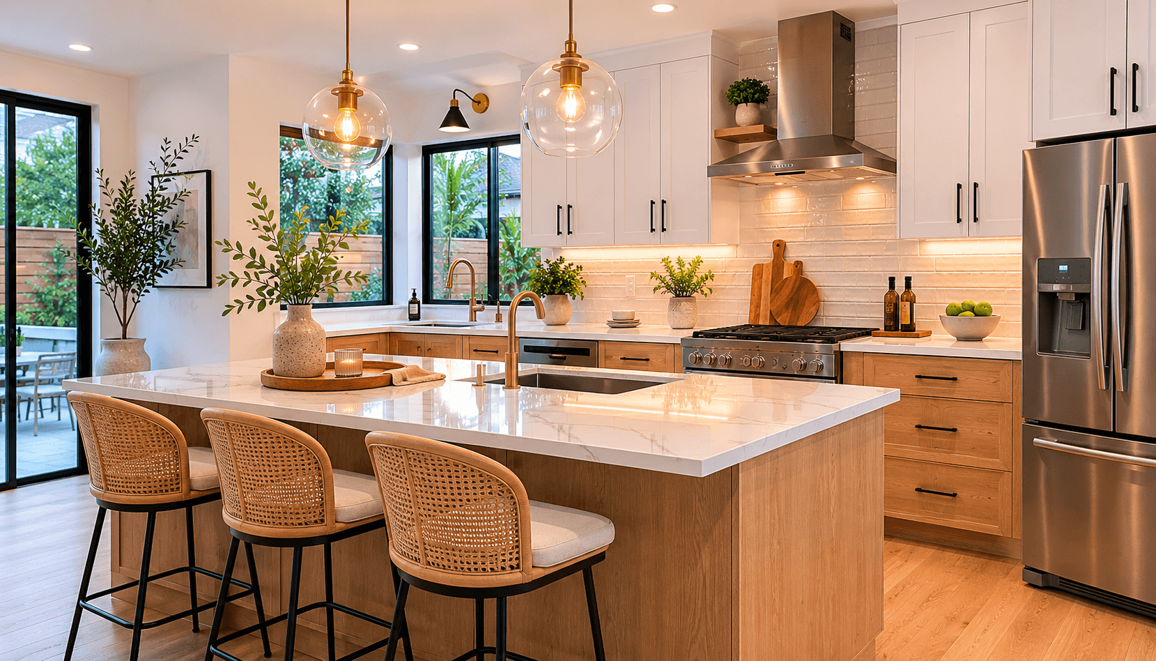 Entry level kitchen remodel in San Diego starting at $10,000 with new cabinets and countertops
