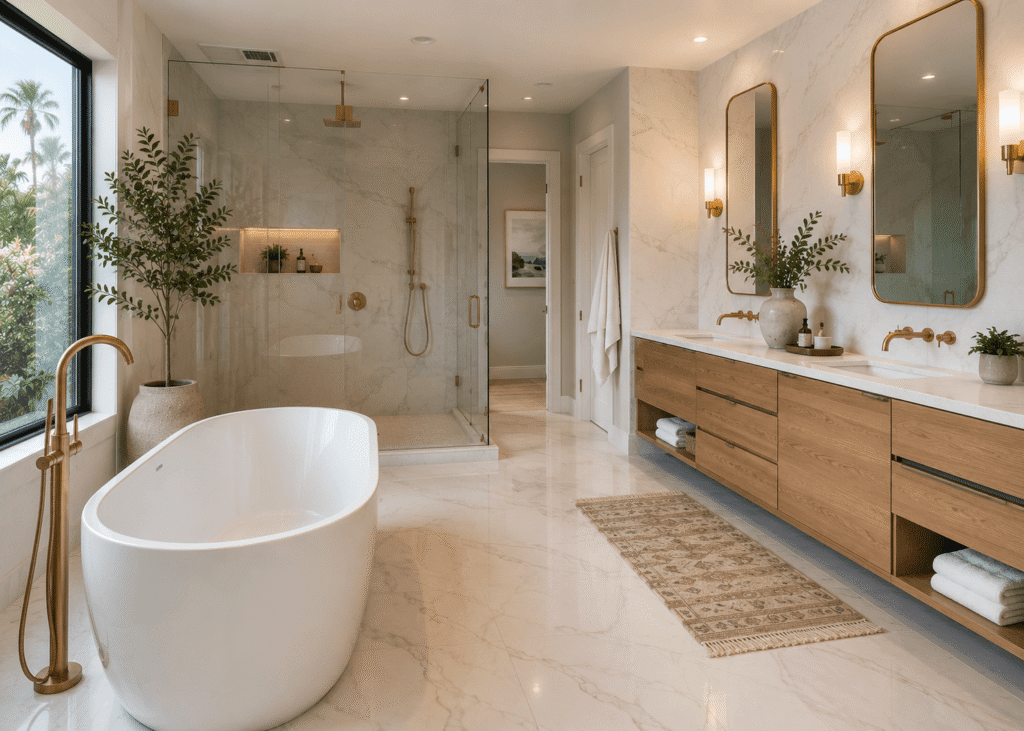 Spa style bathroom remodeling ideas San Diego 2026