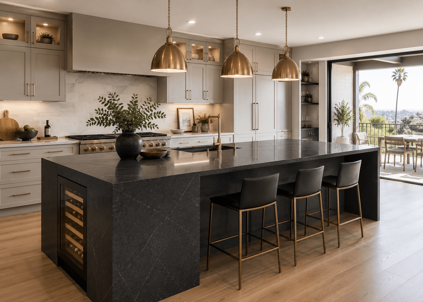 Kitchen island San Diego home remodel 2026