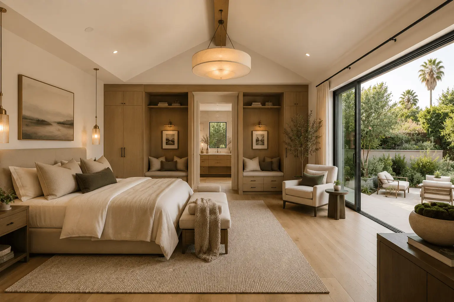 Luxury room addition Chula Vista master bedroom suite