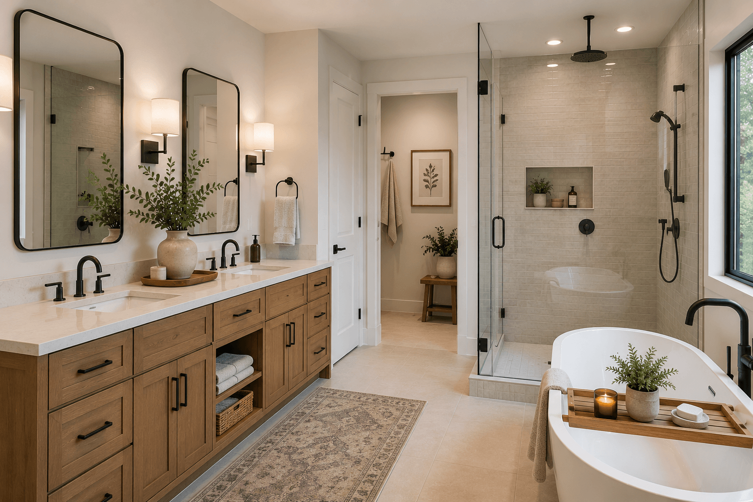 Finished home remodeling project San Diego interior
