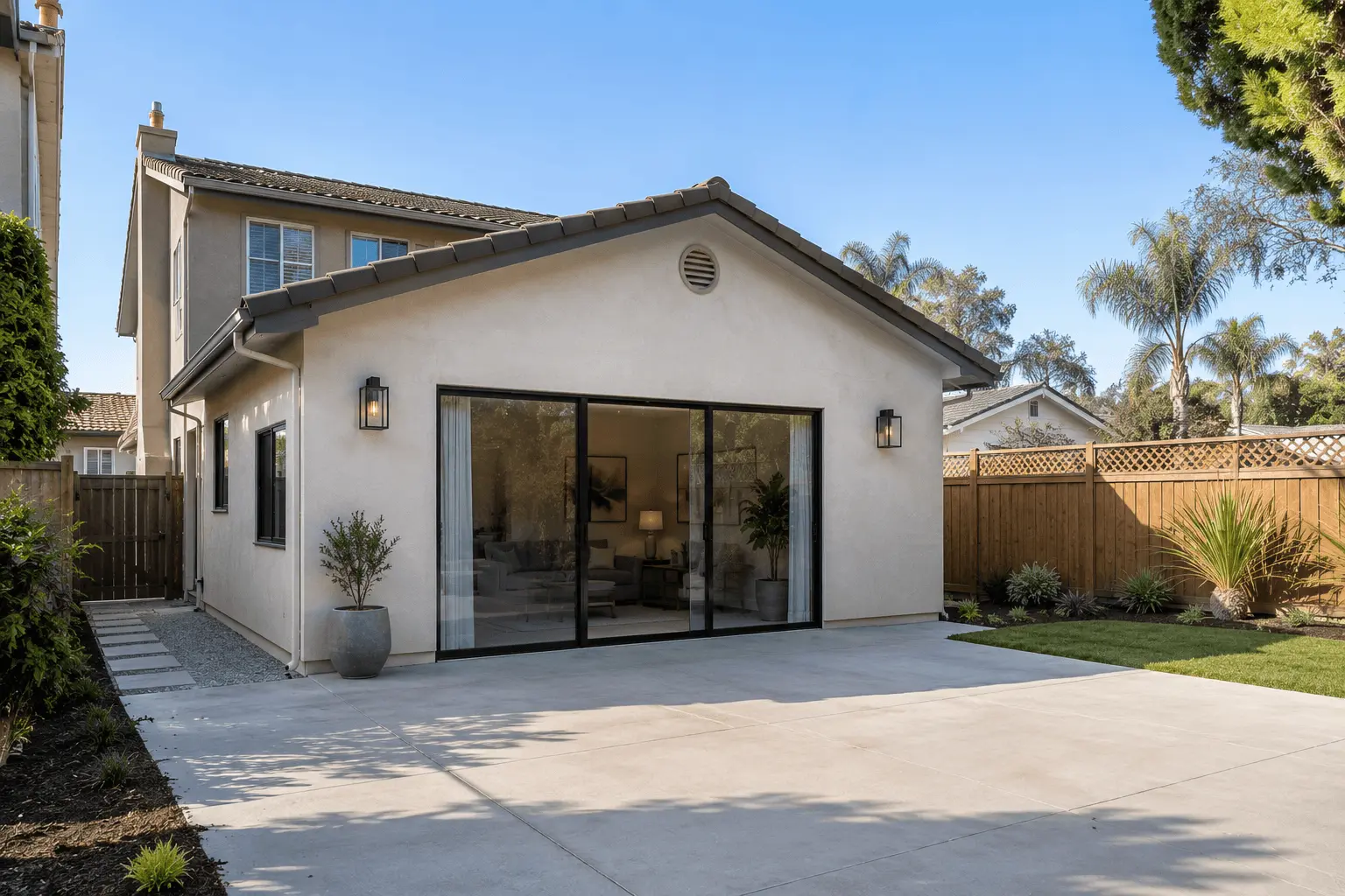 Garage conversion ADU in Carlsbad San Diego by Elements Design & Build